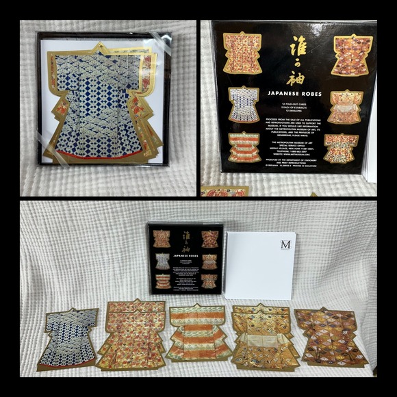 Other - VTG Metropolitan Museum Of Art Japanese Robes 7 Stationary Cards and 7 Envelopes